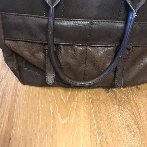 Hilary Radley Brown Leather Tote - Picture 4 of 7